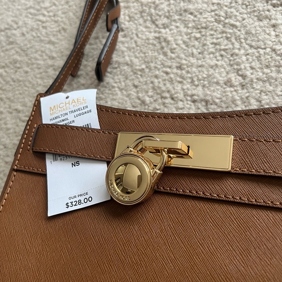 Brown leather michael kors purse - Picture 4 of 6